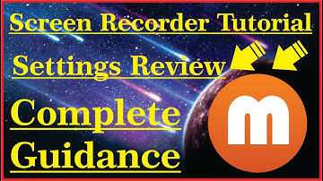 Screen Recorder Mobizen Complete Settings Tutorial || Clear Recording HD Urdu/Hindi
