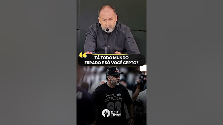 AUGUSTO MELO RESPONDE POR QUE ACUMULA TANTOS INIMIGOS NO CORINTHIANS