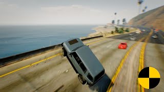 GTA 5 Real Car Crash Test V.I 82