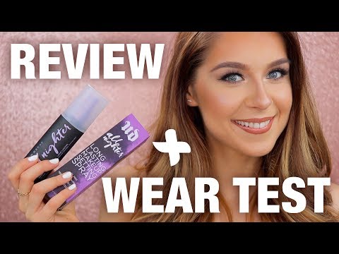 Urban Decay All Nighter Setting Spray Review + Wear Test-thumbnail