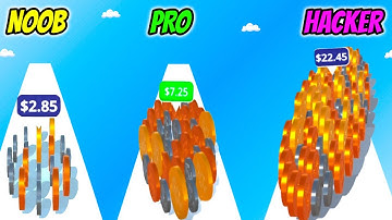 Money Rush - NOOB vs PRO vs HACKER