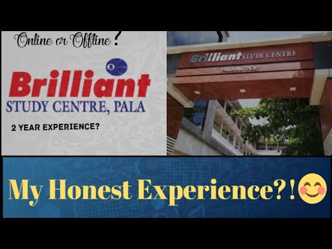 My Experience at Brilliant Study centre Pala ! - YouTube