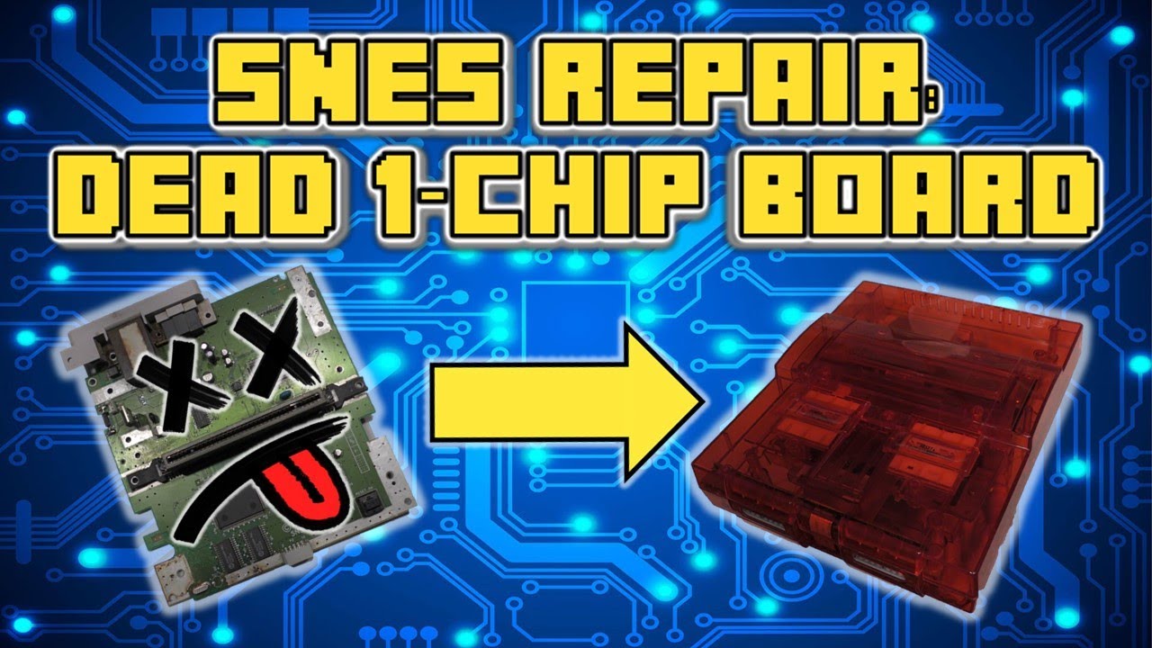 SNES Repair: Dead 1-Chip Board