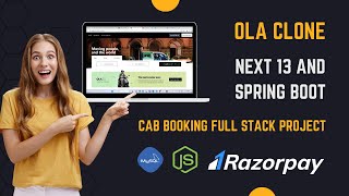 Cab Booking Full Stack Project With Next.js, Spring Boot, MySQL, Razorpay, Tailwind CSS, and MUI #1