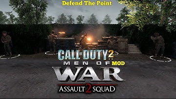 📍Call Of Duty 2 Mod: Defend The Point | Men Of War Assault Squad 2