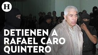 Detienen a Rafael Caro Quintero en Guadalajara, Jalisco, el narco más buscado en México y EU