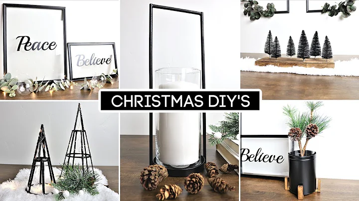 *EASY* 5 HIGH END DOLLAR TREE Christmas DIYs | (Shhh.. Don’t Tell Pottery Barn!)