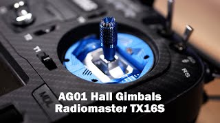 AG01 Hall Gimbals for the Radiomaster TX16S (new colors!)