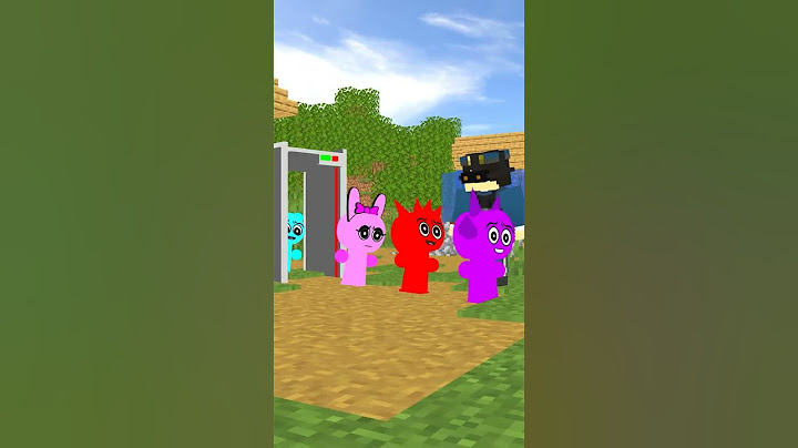 Incredibox Sprunki - Help Joe Police find the moon that Black stole! #minecraft #incredibox