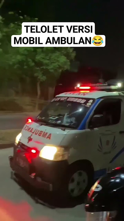 beda dari telolet biasanya wkwkk #telolet #ambulance #shorts #viral #indonesia