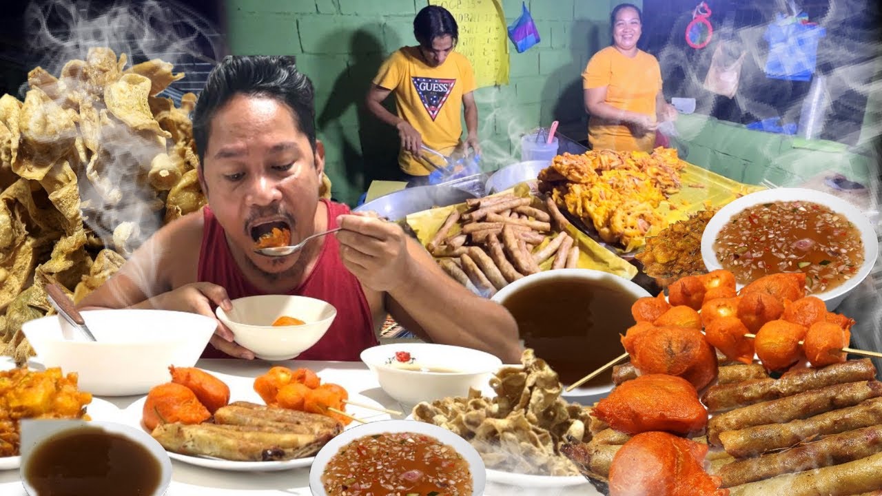 TRENDING STREET FOOD MUKBANG!!! BUTCHERON! BALUT & PENOY KWEK-KWEK! SHANGHAI! DYNAMITE! OKOY! ETC.