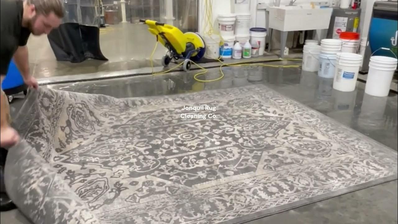 🫧🚿FULL WASH ON A SYNTHETIC RUG!🚿🫧 Rug cleaning atlanta, rug cleaning