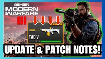 🔴MODERN WARFARE 3 REVEAL UPDATE & WEAPON TUNING!🔴(CALL OF DUTY WARZONE, MW2 & MW3)