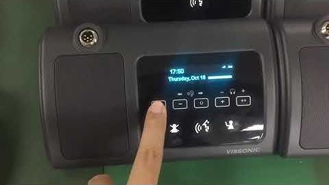 How to vote on VISSONIC microphone