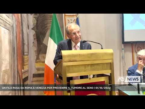 UN FILO ROSA DA ROMA A VENEZIA PER PREVENIRE IL TUMORE AL SENO | 01/10/2022