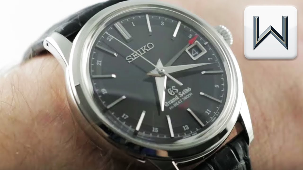 Grand Seiko Hi-Beat GMT (SBGJ019) Luxury Watch Review - YouTube