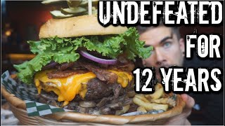 UNDEFEATED BURGER CHALLENGE | MASSIVE IRISH BURGER | Man Vs Food