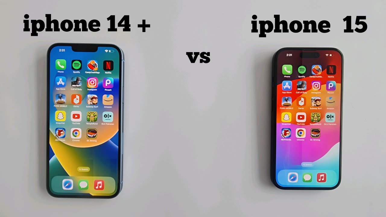 iphone 15 vs 14 Plus Speed Test || in 2024