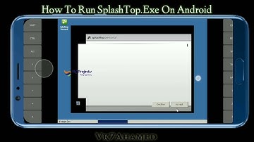 How To Run SplashTop.Exe On Android [2022] || Vk7projects || Exagear Windows emulator || Splashtop