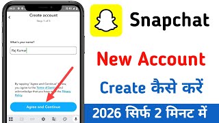 Snapchat new account kaise banaye || Create new Snapchat account || Snapchat ki id kaise banaye