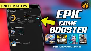 🔧Reduce LAG, Fix DELAY and UNLOCK 60fps using this ✅️ EPIC GAME BOOSTER screenshot 2