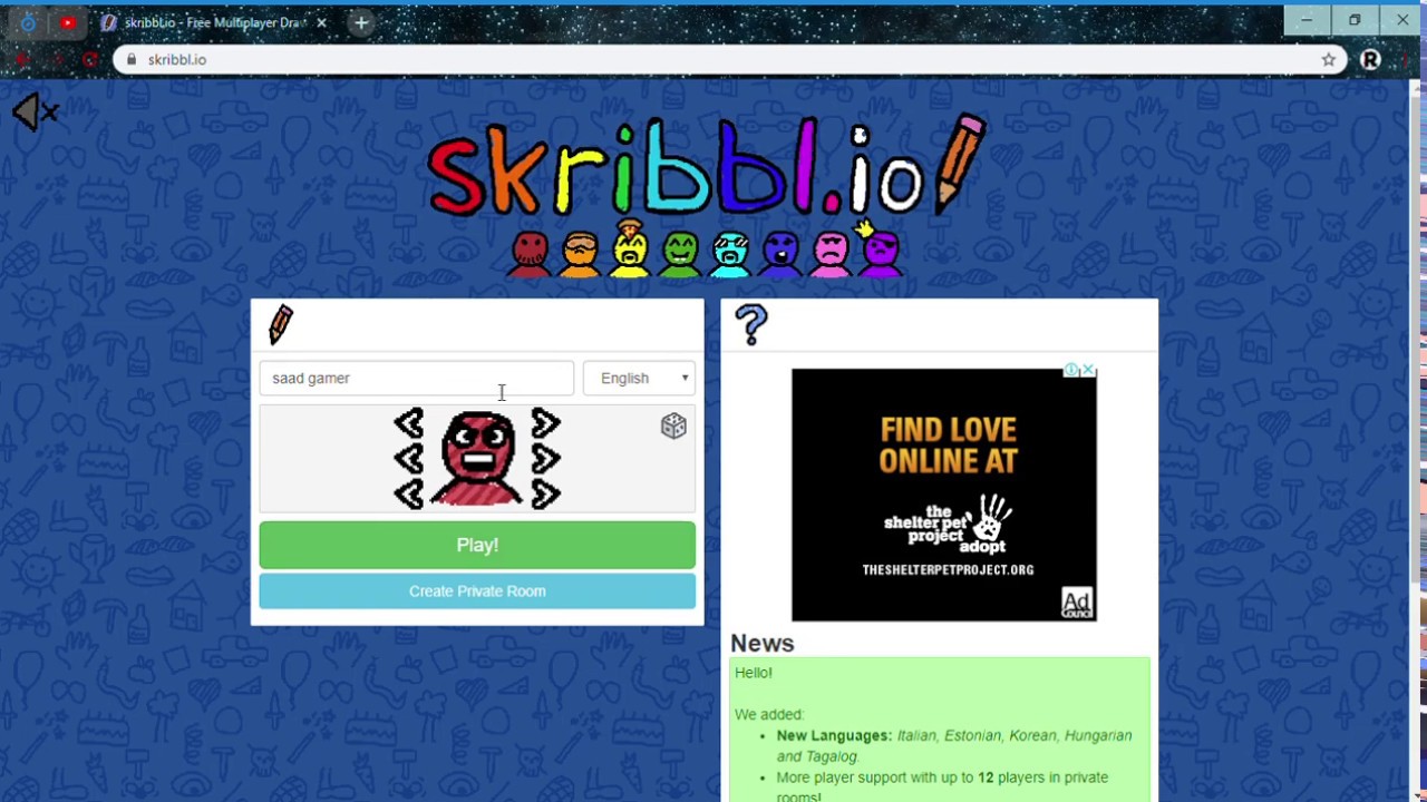 skribbl io gameplay! YouTube