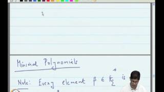 Mod-10 Lec-38 Deductive Approach to Finite Fields