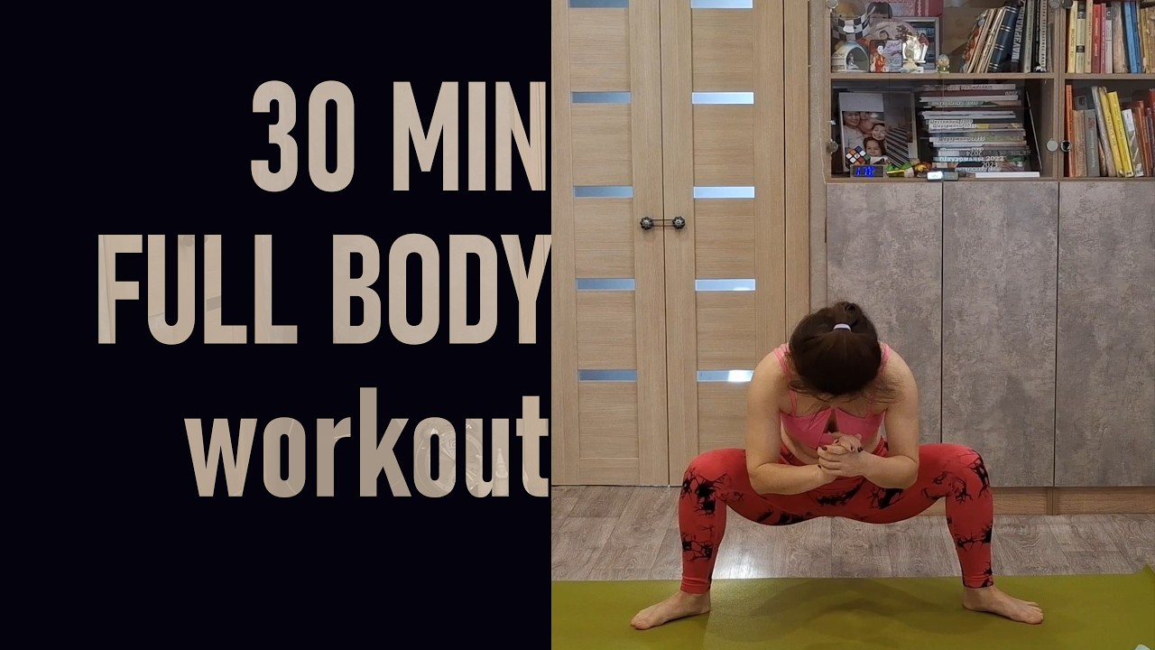 30 Min Home Full Body Workout  | Joints mobility | Warm Up | Workout | Stretching