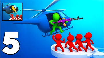 Z Escape - Zombie Crowd Shooter - Gameplay Walkthrough Part 5 - Outrun The Infection (Android, iOS)