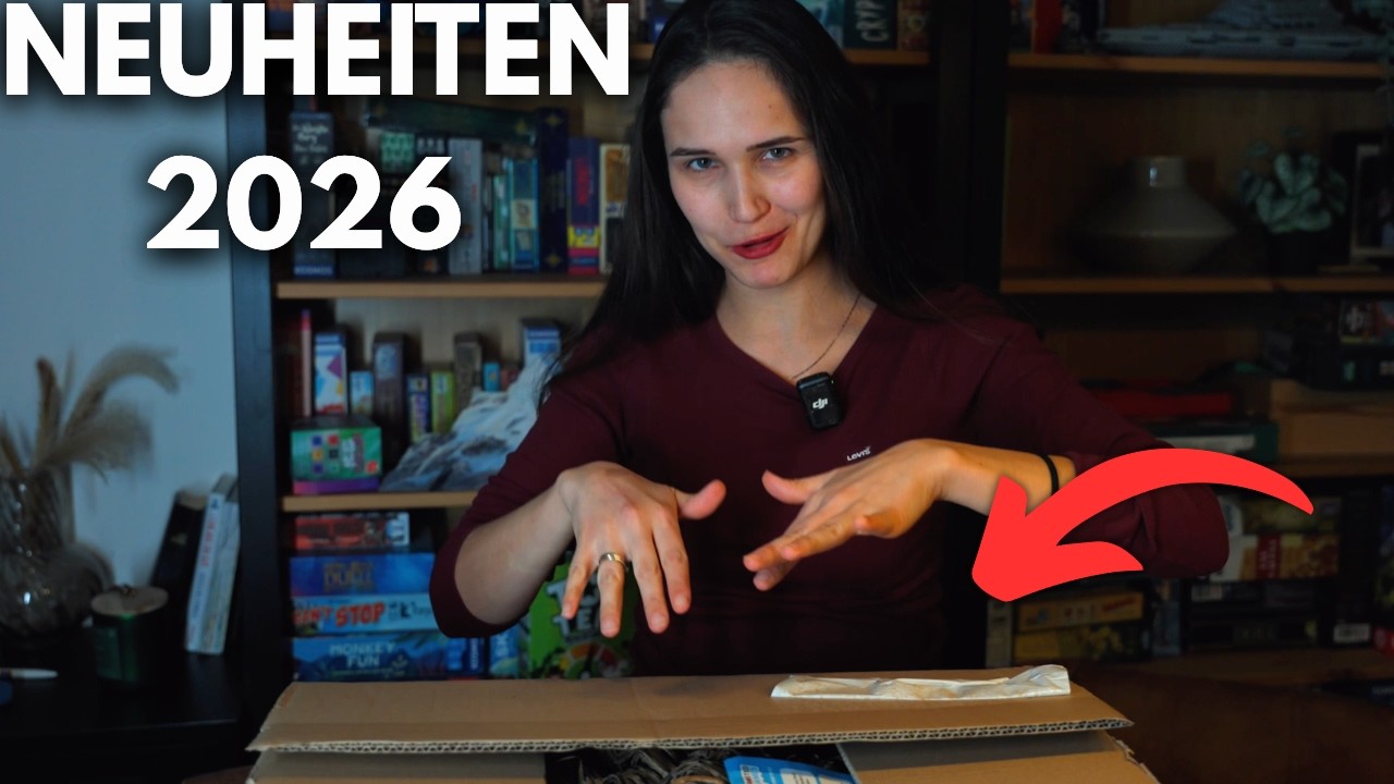 Neue Brettspiele sind angekommen - Brettspiele 2026