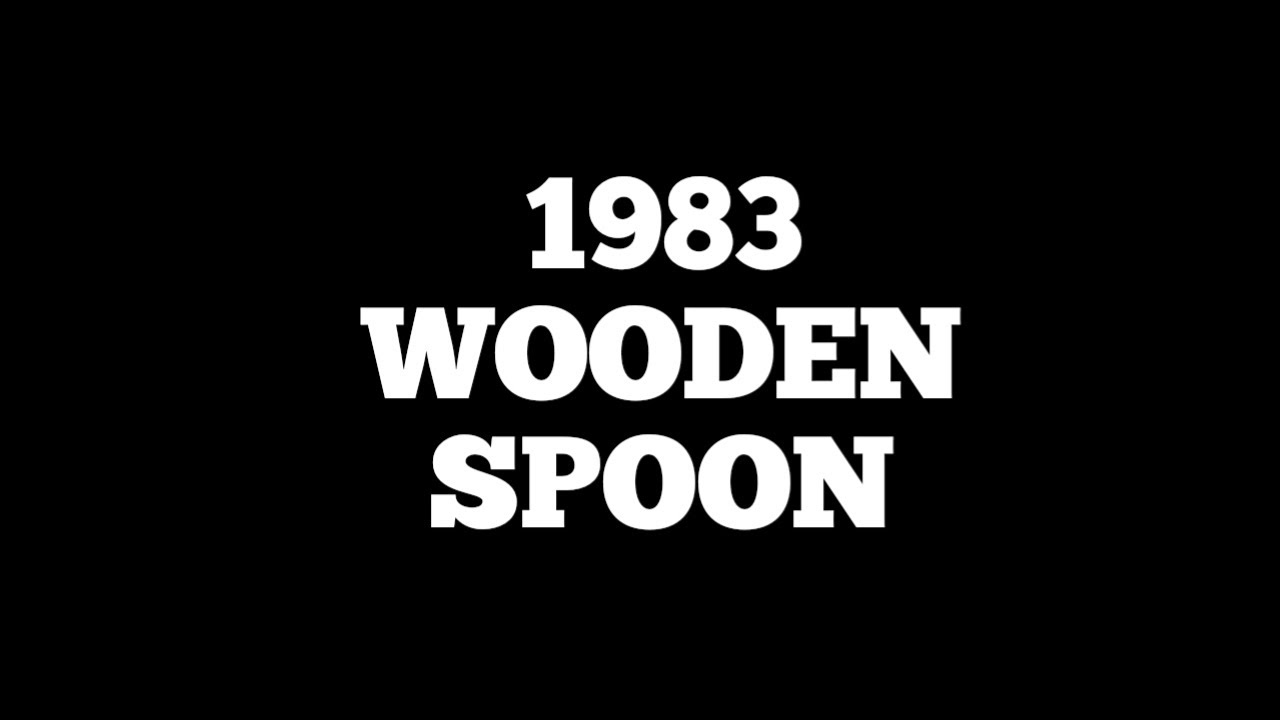 1983 WOODEN SPOON - WESTERN SUBURBS