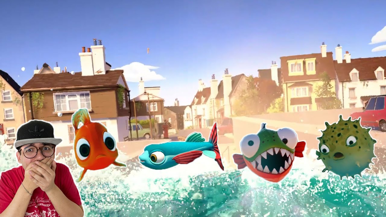 TODOS OS PEIXES SE UNIRAM E FIZERAM UMA TSUNAMI NA CIDADE!! - I Am Fish