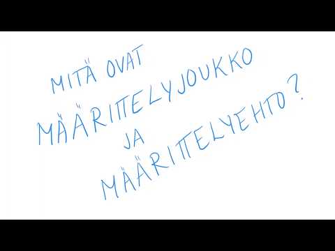 Video: Mitä eroa on relaatiolla ja funktiolla?