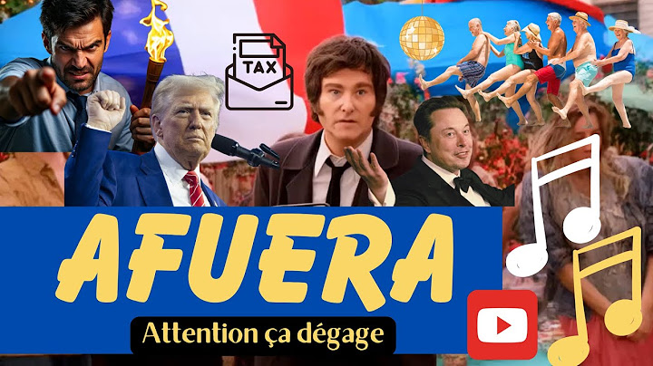 Afuera (Attention ça dégage) - Borgo [avec paroles]