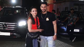 Kunal Khemu With Wife Soha Ali Khan Arrives At Mr & Mrs Mahi Screening