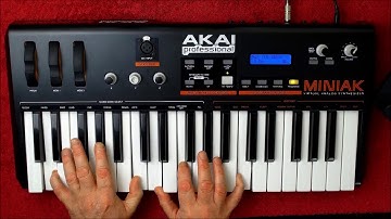 The AKAI Miniak VA Synth - Let