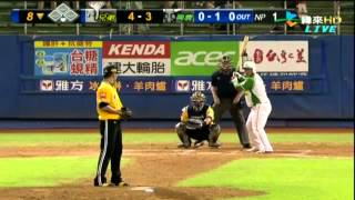 2012 CPBL 李居冠投球集