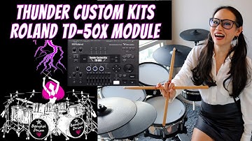 Thunder Custom Kits for Roland TD-50X