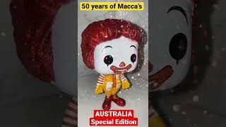 Ronald Mcdonald 50 Years Of Maccas Diamond Glitter Funko Pop Australia Special Edition