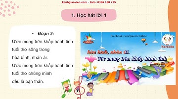 Giáo án powerpoint chủ đề 4 tiết 1: Hát bài hát: Tình bạn bốn phương... | GA Âm nhạc 6 Cánh diều