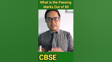What is the passing marks out of 80 in CBSE? | 80 ka passing marks kitna hoga?