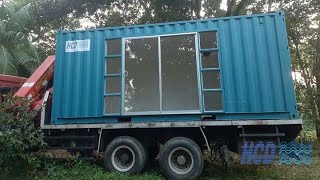20Ft Shipping Container Turn Into Amazing Home In Sri Lanka