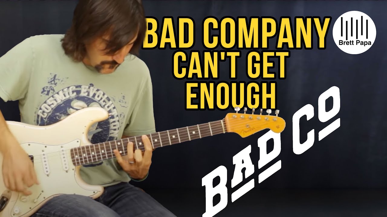 Bad Company Can't Get Enough Guitar Lesson EASY How To Play YouTube