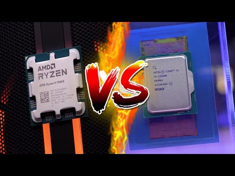 ¿INTEL o AMD? ¿CUAL ES MEJOR EN GAMING ACTUALMENTE? | Ryzen 7000 vs Intel Raptor Lake