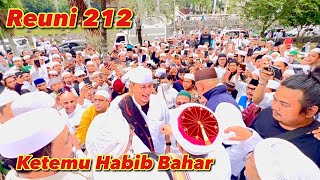 Momen Habib Bahar bertemu Habibana Hasan bin Jafar Assegaf di Reuni 212 Masjid Attin