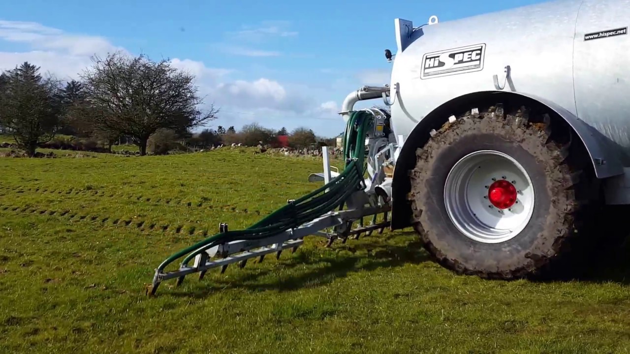 Hi-Spec 2300 SA-R Slurry Tanker c/w 7.0 metre Agquip dribble bar system