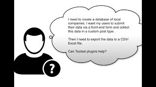 How to submit CPT-based data via a font-end form and then export the data to a CSV/Excel file