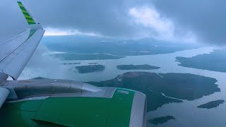 Ini Yang Bikin Deg-Degan, Tiba-Tiba Pesawat Masuk Di Awan Tebal Saat Akan Landing