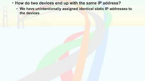 583   56  Resolving IP Addressing Problems   03  IP Address Conflicts