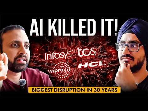 Will AI kill the Indian IT Sector or Deep Value Opportunity? ( TCS & Infosys crashed )